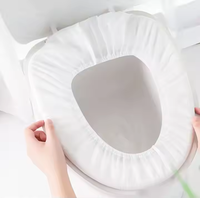Ensemble de housse de siège de toilette jetable monobloc portable papier Non tissé avec siège de maternité étanche pour voyage hôtel usage domestique
