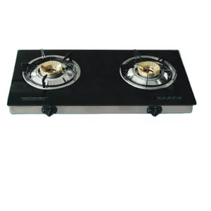 Kitchen Appliance Best Price 2 Burner Glass Top Table Gas Stove