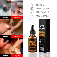 Minyak Esensial Perawatan Intim Pria yang Dapat Disesuaikan 10ml, Bahan Alami, Kerjasama Merek OEM