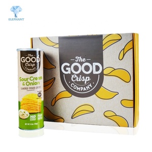 Folding Paper Biodegradable Cake Biscuit Wholesale Potato Chips Packing <b>Box</b> - Product Image 4