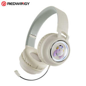 New Wireless Cartoon <strong>Earphones</strong> Over Ear Stereo Bluetooth5.3 <strong>Cute</strong> LED Headphones for Girls Headphone With Detachable Mic for Kids - Product Image 3