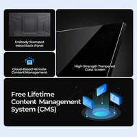 Lecteur publicitaire Android 43 49 55 65 75 85 98 pouces Écrans tactiles muraux pour ascenseurs