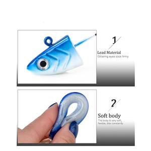 Vente en gros OEM 5g 12g 25g Bass <span class=keywords><strong>Master</strong></span> Leurre de pêche Appât souple Poisson bionique Black Minnow Leurre souple Pêche en mer Pesca Bait - Product Image 4