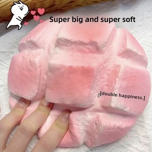 Simulation Food Croissant & Pineapple Bun Soft Squishy Slow Rebound Squeeze Toy-PU Material Stress-Relief Toy - Product Image 3