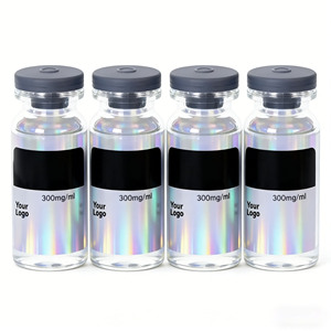 <span class=keywords><strong>Etichette</strong></span> Olografiche Personalizzate per Flaconi di Peptidi, Adesivi HD da 2ml, 3ml, 10ml per Bottiglie di Peptidi - Product Image 1