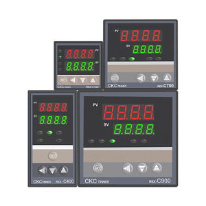 เครื่องควบคุมอุณหภูมิแบบดิจิตอล Ckc Tinner REX-C100 30A 220V สำหรับติดตั้งแบบเจาะรู ควบคุมความร้อนแม่พิมพ์ - Product Image 2
