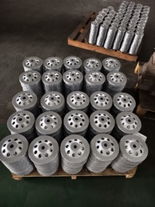 4.5 pouces Double rangée tasse roue liaison moyenne marbre disque <span class=keywords><strong>de</strong></span> meulage granit pierre ponçage béton diamant meule - Product Image 3