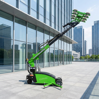 Nouveau mini-élévateur robotisé électrique GL-LD, capacité 600 kg/800 kg, système de double aspiration, rotation à 360° pour verre, granit, marbre