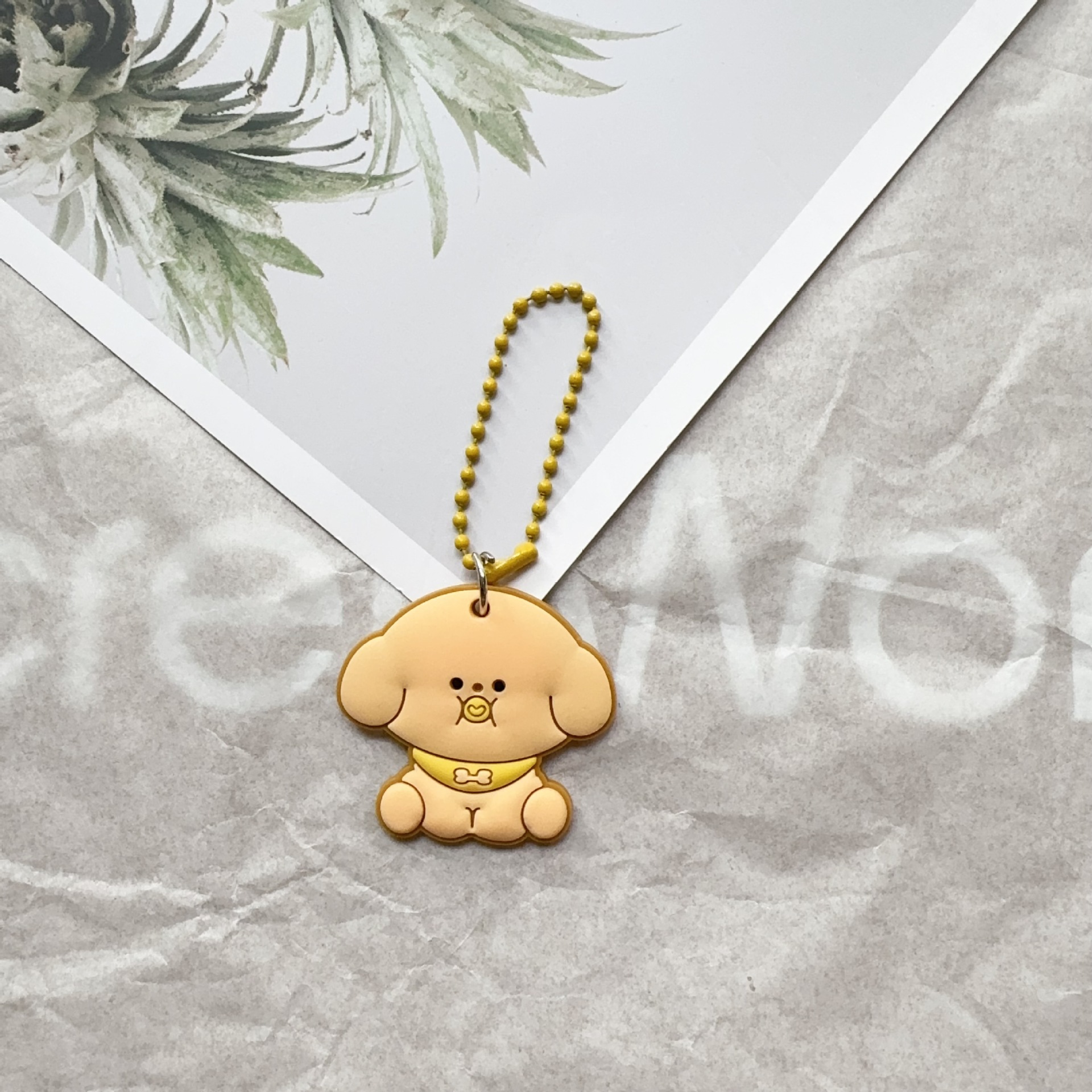 [Collar de perlas] pequeño cachorro