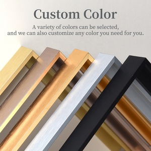 Buyway hiện đại đầy đủ kính cơ thể gương với phong cách kim loại khung cho phòng khách trang trí nội thất và cửa sử dụng - Product Image 5