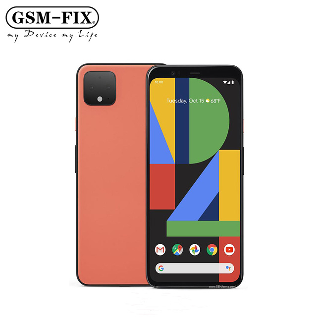 GSM-FIX Wholesale Pixel 4 XL 4XL 4G LTE Smartphone 6.3" NFC FACE ID 64GB/128GB Snapdragon 855 12.2MP+16MP+8MP Octa-Core Phone