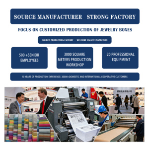 Factory Wholesale High-end Velvet Customized Color <strong>Jewelry</strong> Set Hidden Button Open Square Earrings Pendant Necklace Bracelet Box - Product Image 6