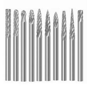 Vonfram cacbua quay cho Burr quay với công việc bền 3mm khắc gỗ quay Burr kim loại deburring thép vonfram - Product Image 2