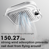 L'UGX Filtre pour aspirateur de table Facile à installer Dépoussiéreur à ongles Filtres de remplacement Hepa