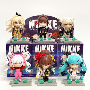 Figurines d'anime japonaises de jeu populaire, 9,5-11 cm, 6 pièces/ensemble, figurines en PVC, boîte aveugle, modèle de collection, jouets de poupée - Product Image 3