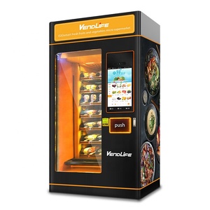 Réfrigérateur combiné intelligent avec écran tactile, distributeur automatique de café, distributeur automatique de salades, kiosque de vente automatique, plateforme de gestion à distance et de publicité - Product Image 6
