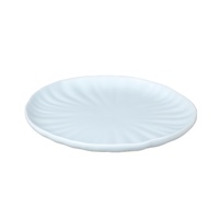 Assiettes rondes en céramique durables pour le dîner, avec logo personnalisé en couleur, pour mariage, maison et restaurant