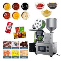 Machine automatique de scellage rapide, de découpe, de remplissage et d'impression de codes pour l'emballage et l'impression de sachets de sauce, d'huile de piment, de ketchup, de confiture