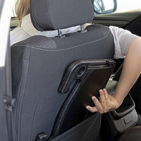 Fujin — plateau de volant pour intérieur de voiture, portable, double face, noir, pour pc portable, repas