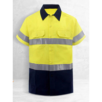 Chemise de travail de sécurité réfléchissante haute visibilité vêtements de travail uniformes de génie industriel en milieu de travail