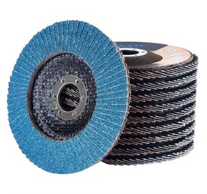 Disques à lamelles 10 pièces - Lot, 200 pièces - Carton, <span class=keywords><strong>Disque</strong></span> pour meuleuse d'angle, grain 80, <span class=keywords><strong>disque</strong></span> à lamelles 5 pouces, zircone alumineuse type 29 - Product Image 1
