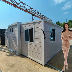 20 pieds 40 pieds Maisons en conteneurs pliants préfabriqués Maison préfabriquée pliante Maison en conteneurs pliante à plat pour bureaux - Product Image 3