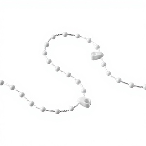 Cadena Inferior para Persiana Vertical Opaca de 12 Metros y 100 Clips, para Lamas de <span class=keywords><strong>5</strong></span> <span class=keywords><strong>Pulgadas</strong></span> / 127 mm - Product Image 1