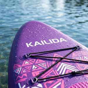 Planche de SUP <span class=keywords><strong>gonflable</strong></span> de 10 pieds avec anneau en D pour la fixation à un quai <span class=keywords><strong>ou</strong></span> à une autre planche pour la pratique du <span class=keywords><strong>paddle</strong></span> en groupe - Product Image 5