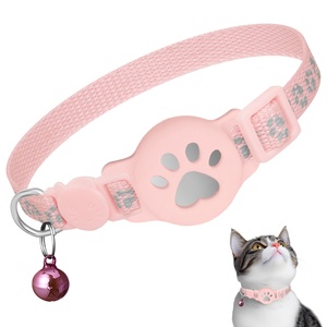 Funda Protectora para Airtag con Collar Reflectante Estilo Garra y Campana para Gatos, en Stock - Product Image 6