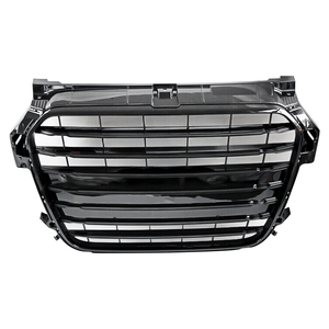 Parachoques Delantero para <span class=keywords><strong>Audi</strong></span> <span class=keywords><strong>A1</strong></span> S1, Parrilla de Panal con Aspecto de Estilo RS1, Color Negro Brillante, 2011, 2012, <span class=keywords><strong>2013</strong></span>, 2014, 2015 - Product Image 3
