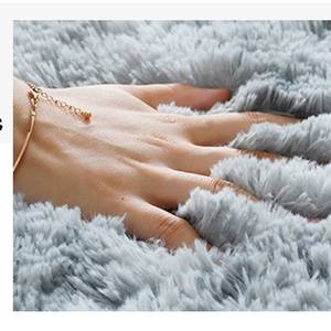 <span class=keywords><strong>Tapis</strong></span> Shaggy Nordique <span class=keywords><strong>de</strong></span> Haute Qualité, Doux, Écologique, Antidérapant, <span class=keywords><strong>Bord</strong></span> <span class=keywords><strong>de</strong></span> <span class=keywords><strong>Lit</strong></span> Entièrement Couvert, Emballage Personnalisé pour Sol Domestique - Product Image 6