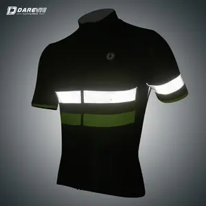 Darevie - Roupas esportivas personalizadas unissex com estampa de sublimação para homens, camisas esportivas para ciclismo e bicicletas