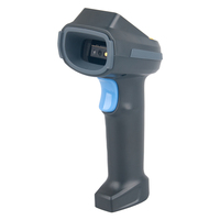Lector de Códigos de Barras Inalámbrico Industrial Xkancode 2D QR con Pantalla de 1.77 Pulgadas, Escáner de Códigos de Barras Inalámbrico BT WiFi