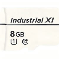 Carte Micro SD industrielle SDSDQAF3-008G-XI 8 Go Classe 10 U1 80 Mo/s -40°C ℃ ~85 ℃   pour IPC NVR DVR Dash Cam