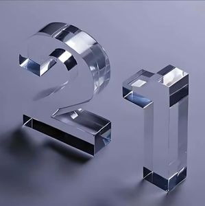 Vendite dirette in fabbrica di lettere acriliche 3D, caratteri personalizzati per pareti di sfondo per decorazioni pubblicitarie interne ed esterne - Product Image 1