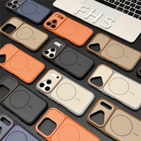 Coque de téléphone premium à couverture intégrale, coque en PC mate magnétique pour iPhone 18 Pro Max 17 16 15 14 13