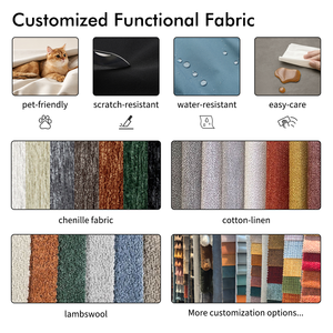 Herstellung von Wohnzimmer- und Schlafzimmermöbeln: Neues Stoffsofa, Komprimiertes Riesiges Memory-Foam-Schlafsofa - Product Image 6