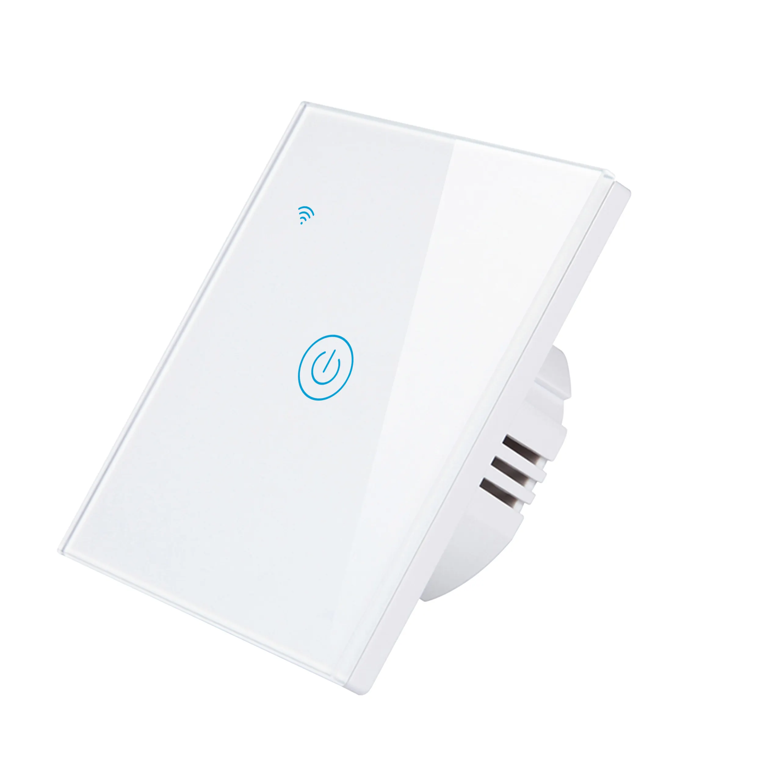 EU UK 1 / 2 / 3/4 Gang Touch Light Switch Tuya Control Wireless Remote Control Wifi No Neutral Smart Life Switch