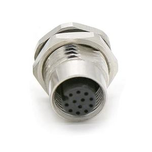 M5 M8 M12 M16 7/8 M23 không thấm nước Hàn <span class=keywords><strong>PCB</strong></span> bảng điều khiển gắn kết ổ cắm, Nam-Nữ cắm, 3P <span class=keywords><strong>4P</strong></span> 5P 6P 8p nhựa Cáp cảm biến - Product Image 3