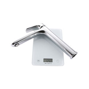 Grifo de Lavabo Monomando Moderno <span class=keywords><strong>Ares</strong></span> Idealex de Latón, Agua Fría/Caliente, Montaje en Cubierta, Válvula Cerámica, Diseño de una Sola Manija, Acabado Pulido, 5 Años de Garantía - Product Image 5