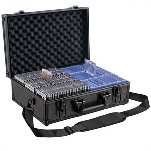 Boîte de rangement personnalisée en alliage d'aluminium pour cartes 3x4 35pt, capacité de 600+ cartes, étui de rangement pour cartes de sport verrouillable - Product Image 6