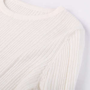 เสื้อสเวตเตอร์คอกลมแขนยาวแบบสวมหัวผ้าแคชเมียร์ถักแบบ100% เนื้อนุ่มใส่ฤดูใบไม้ร่วงฤดูหนาว - Product Image 3