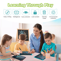 LZX 2022 Tablette de dessin numérique électronique pour enfants Nouveau bloc-notes LCD sans papier Doodle Sketch Memo Pads
