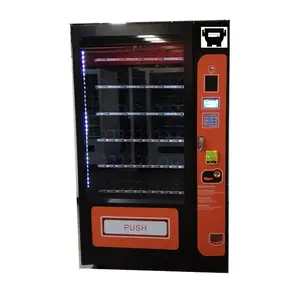 24/7 Tage Stunden Selbstbedienung geschäft Getränke und Snacks Kombi-Verkaufs automat für Lebensmittel und Getränke Snacks Verkaufs automat Zum Verkauf WD