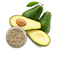 100% puur natuurlijk wild avocado fruit- en zaadpoeder, oplosmiddel-extract, vacuüm verpakt