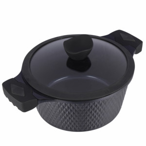 <span class=keywords><strong>Cazuela</strong></span> antiadherente <span class=keywords><strong>de</strong></span> <span class=keywords><strong>aluminio</strong></span> <span class=keywords><strong>fundido</strong></span> con tapa, nuevo diseño - Product Image 3