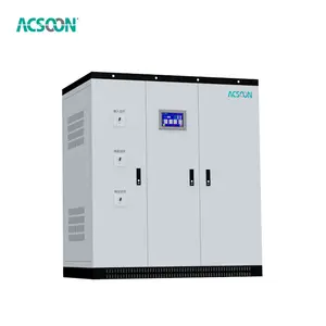 Acsoon AF30 1200kVA regulator penstabil tegangan ac otomatis, keluaran 3 fase tanpa sentuh