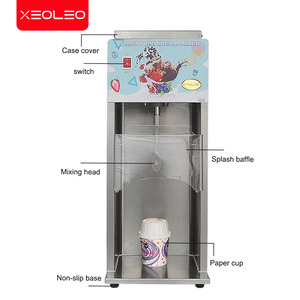 Mezclador comercial de yogur congelado XEOLEO, mezclador de helados de 2500RPM, máquina para hacer helados <span class=keywords><strong>MC</strong></span> Flurry, máquina para agitar leche con cuchara - Product Image 5