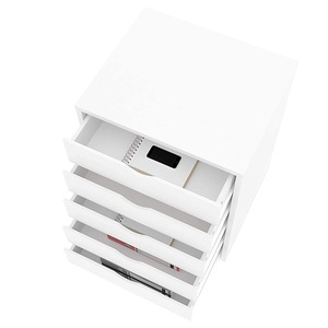 Du của phong cách cổ điển rắn gỗ trắng ngăn kéo tủ di động hiện đại thư mục hòm tập tin nhận hòm cho đồ nội thất nhà ngoài trời - Product Image 6