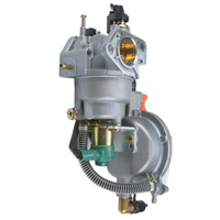 Nouveau carburateur à double carburant Hon Da 4.5KW 6KW 8kw 190F GX360 GX420 GX390 188F 177F GAZ GPL CNG Système de carburant pour moto 190F GX360
